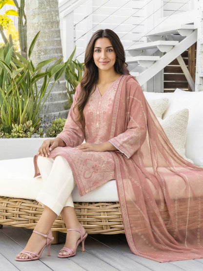 2 Piece Lawn Suit (Unstitched)