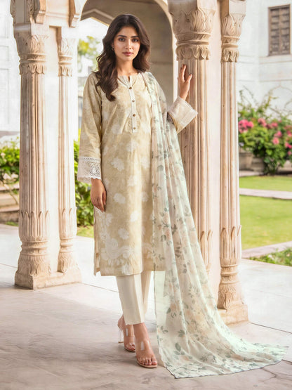 2 Piece Lawn Suit (Unstitched)