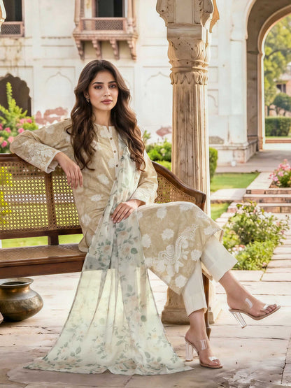 2 Piece Lawn Suit (Unstitched)