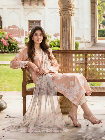 2 Piece Lawn Suit (Unstitched)