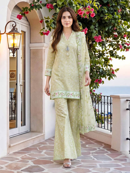 2 Piece Lawn Suit (Unstitched)