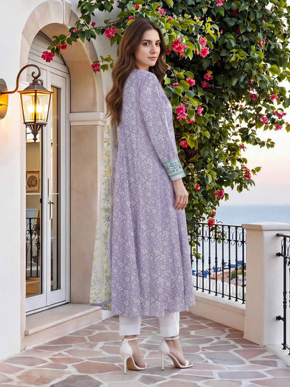 2 Piece Lawn Suit (Unstitched)