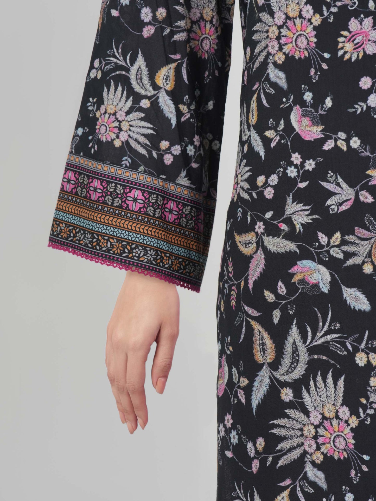 2 Piece Lawn Suit (Unstitched)