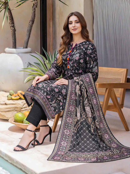 2 Piece Lawn Suit (Unstitched)