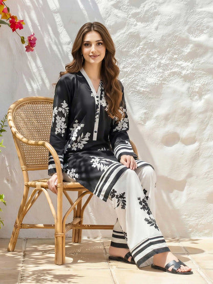 2 Piece Lawn Suit (Unstitched)