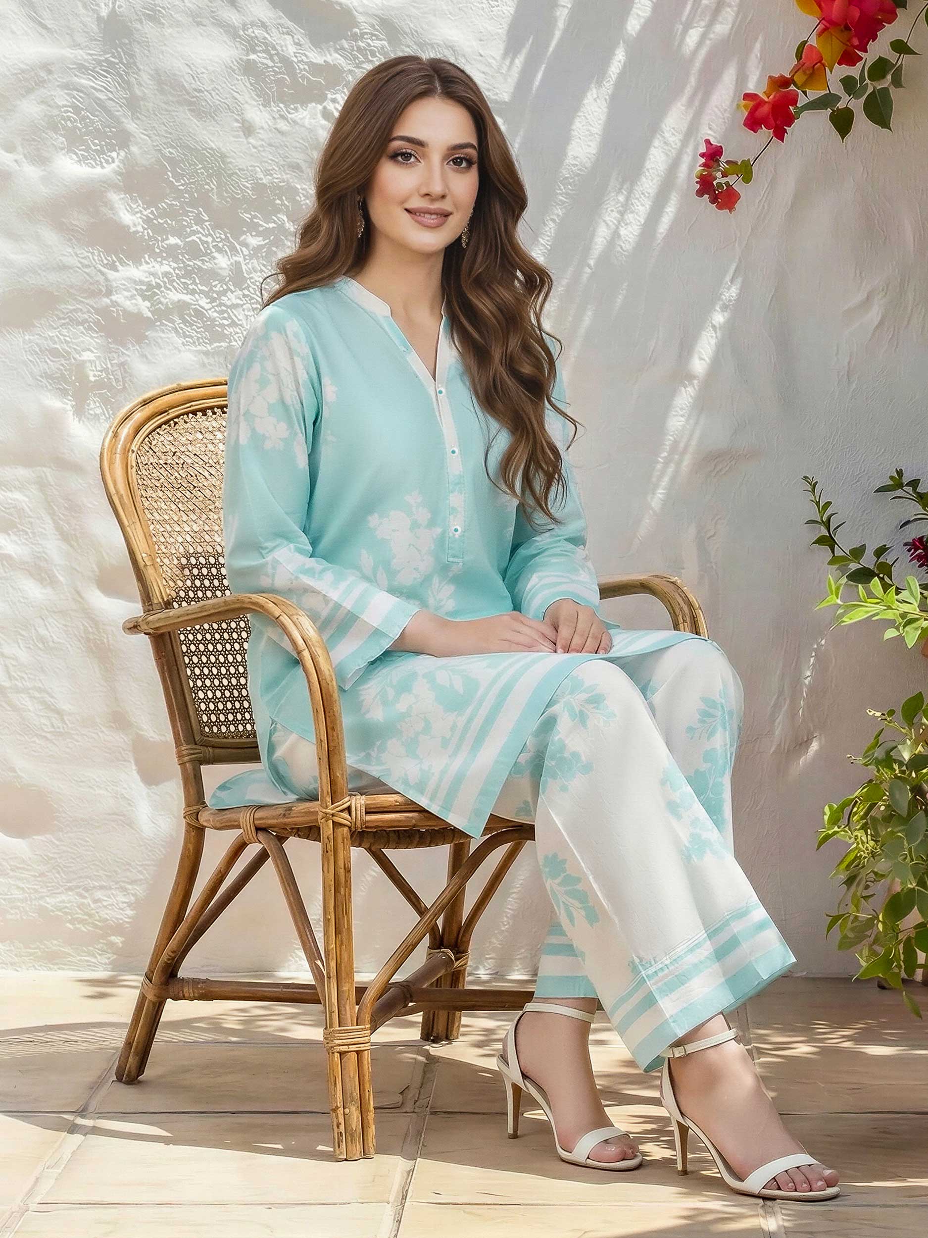 2 Piece Lawn Suit (Unstitched)