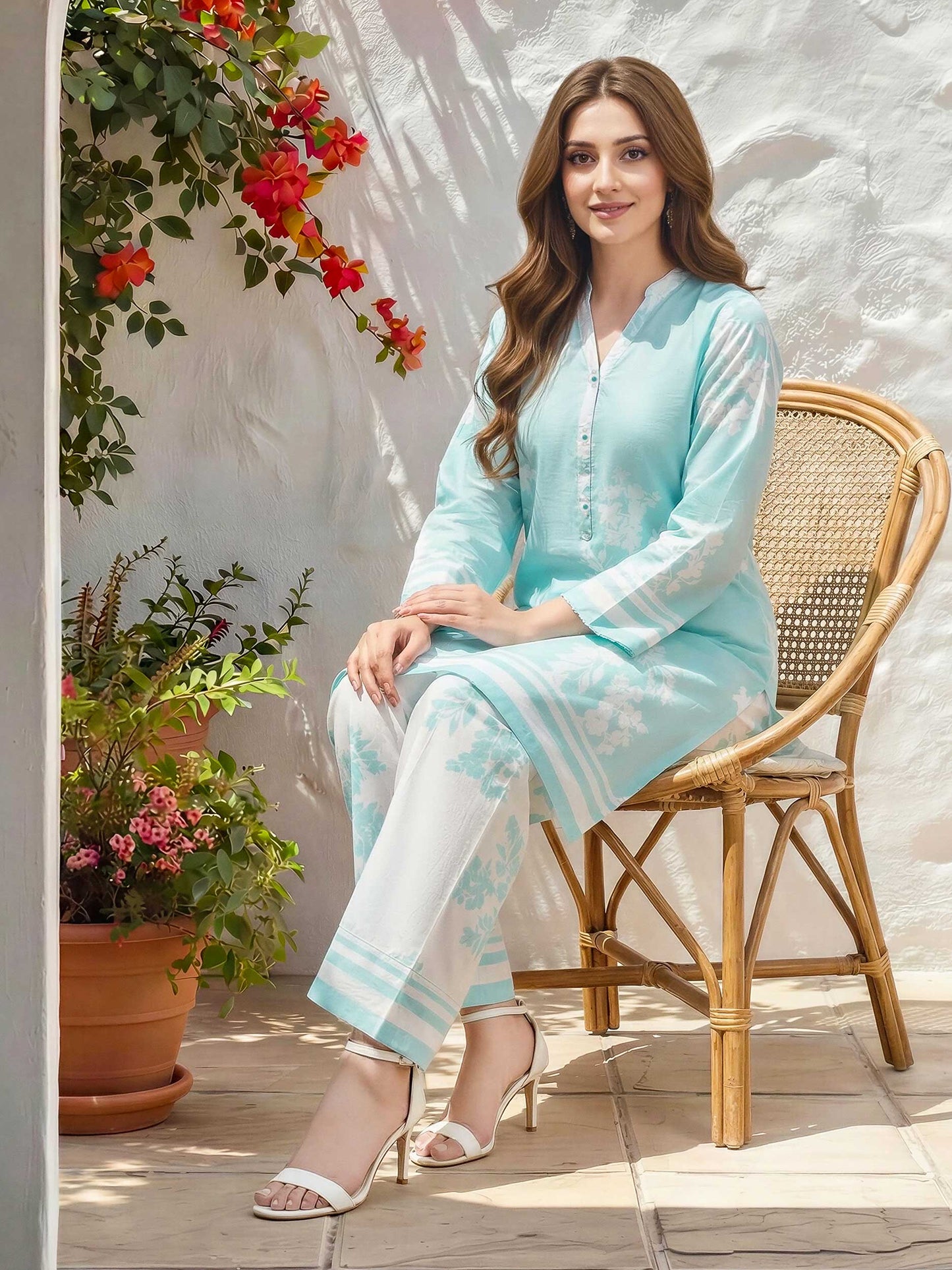 2 Piece Lawn Suit (Unstitched)