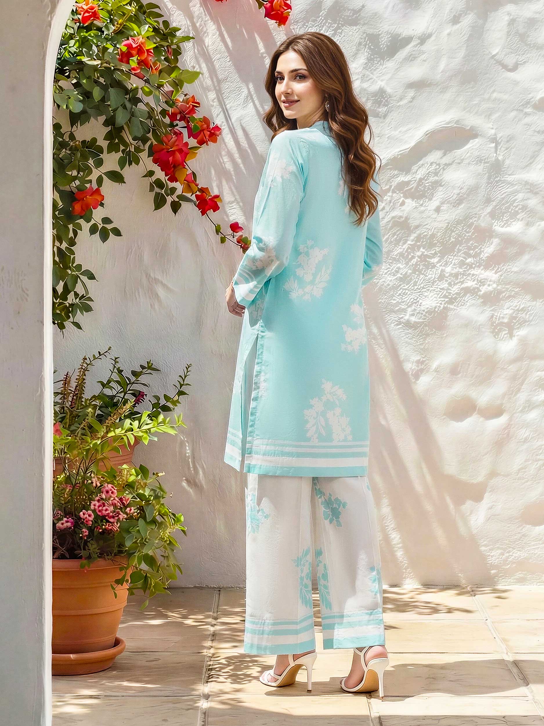 2 Piece Lawn Suit (Unstitched)