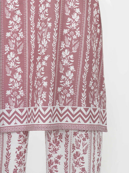 3 Piece Lawn Suit- Printed (Unstitched)