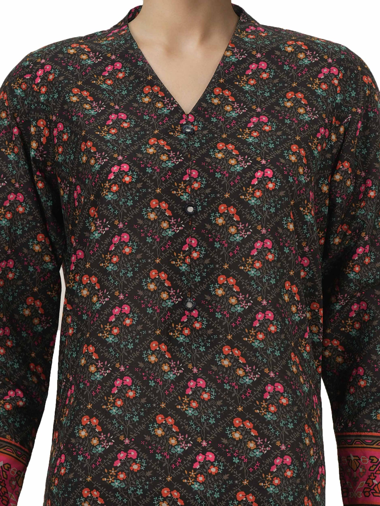 3 Piece Lawn Suit (Unstitched)