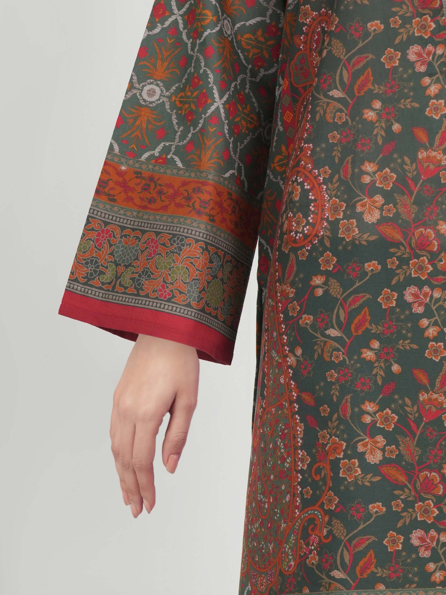 3 Piece Lawn Suit (Unstitched)