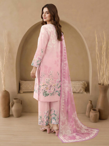 3 Piece Lawn Suit (Unstitched)