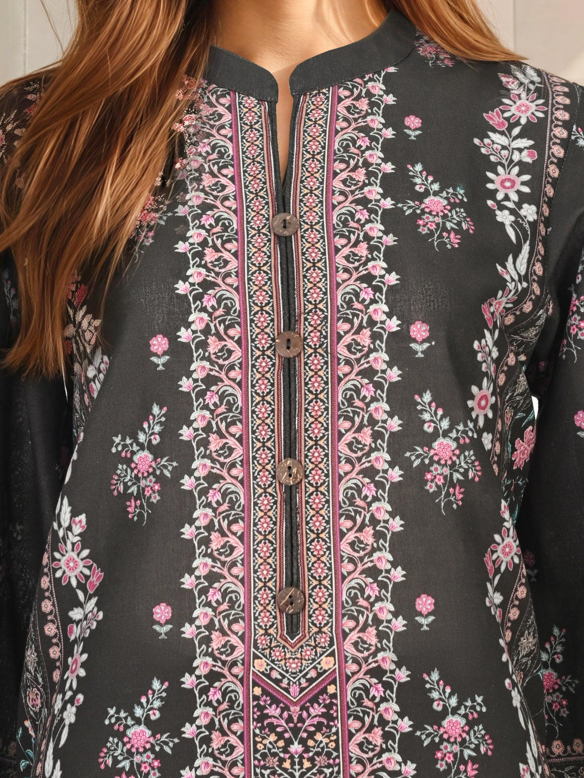 3 Piece Khaddar Suit (Unstitched)