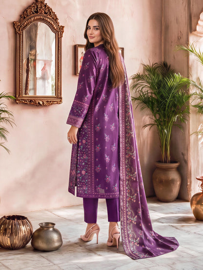 3 Piece Khaddar Suit (Unstitched)