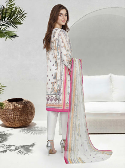 2 Piece Lawn Suit (Unstitched)