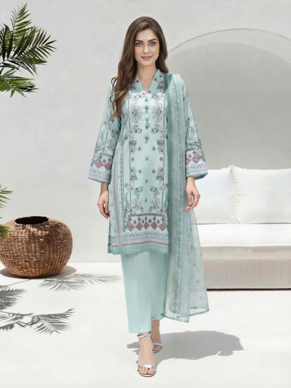 2 Piece Lawn Suit (Unstitched)