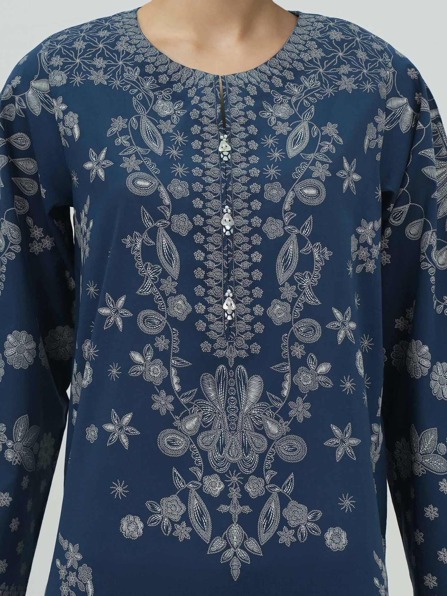 3 Piece Lawn Suit (Unstitched)