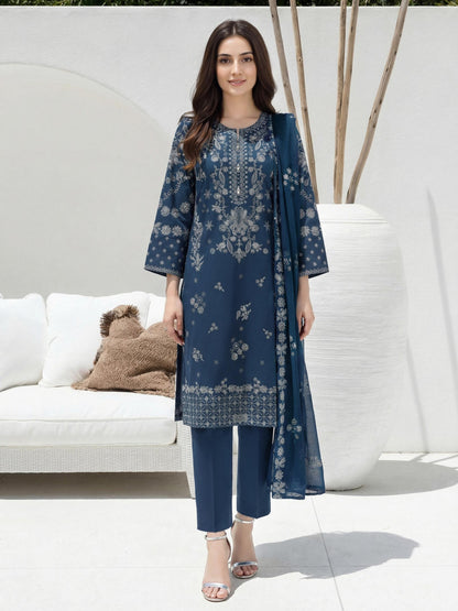 3 Piece Lawn Suit (Unstitched)