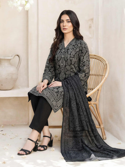 2 Piece Lawn Suit- Printed (Unstitched)