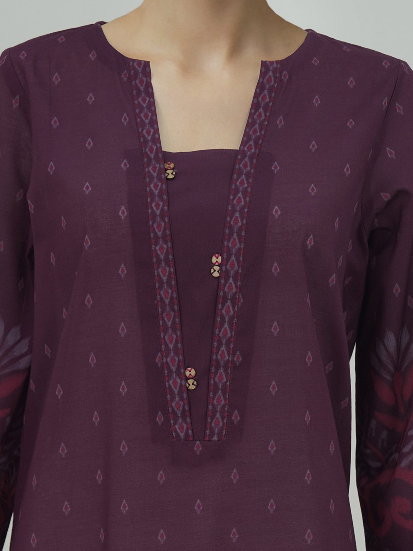 2 Piece Lawn Suit -Printed (Unstitched)