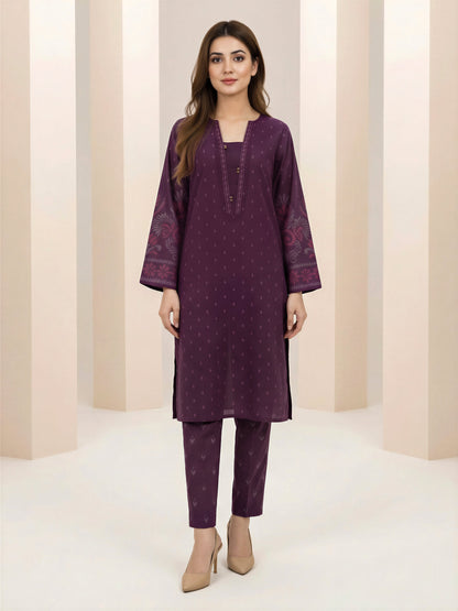 2 Piece Lawn Suit -Printed (Unstitched)