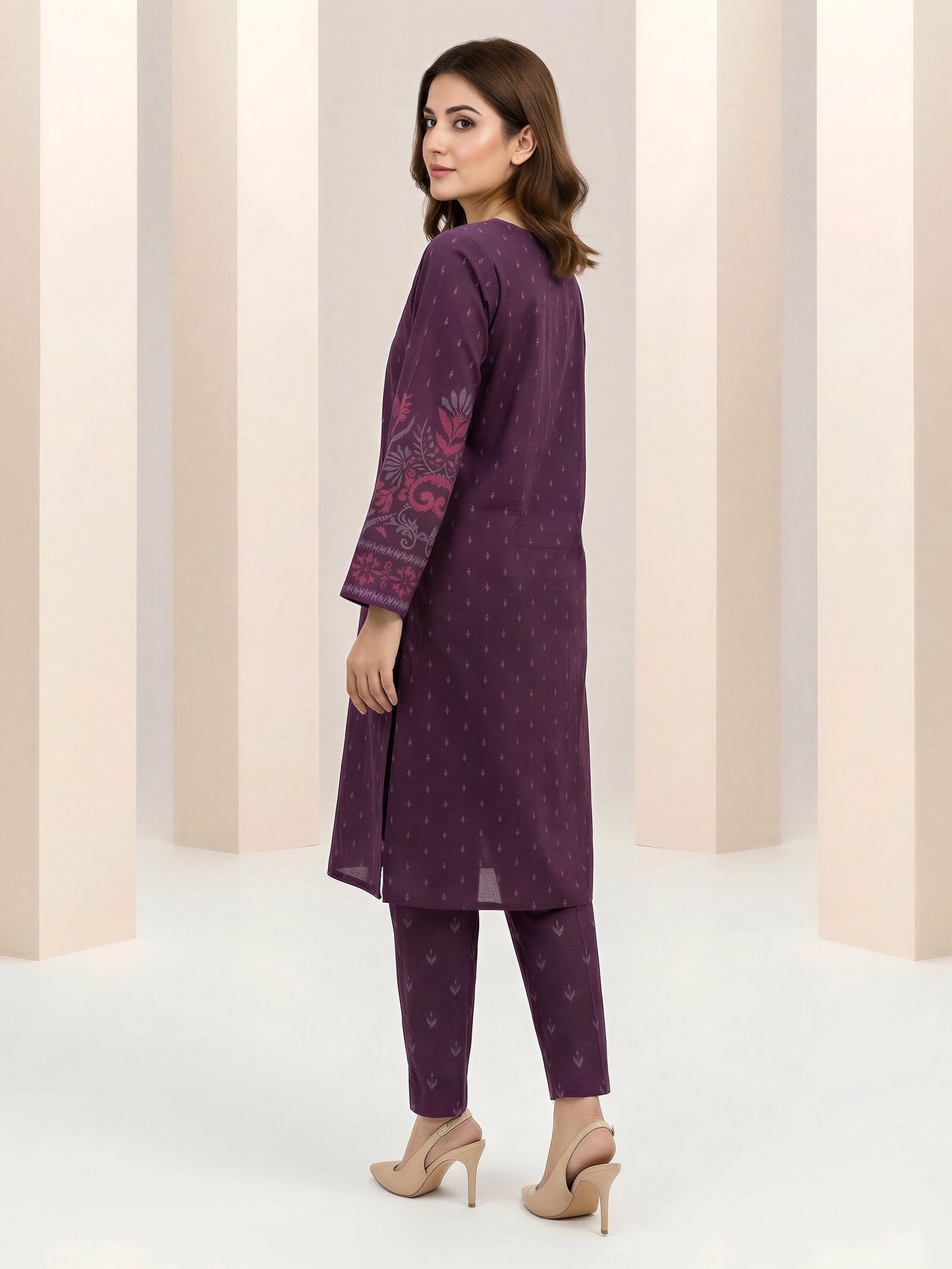 2 Piece Lawn Suit -Printed (Unstitched)