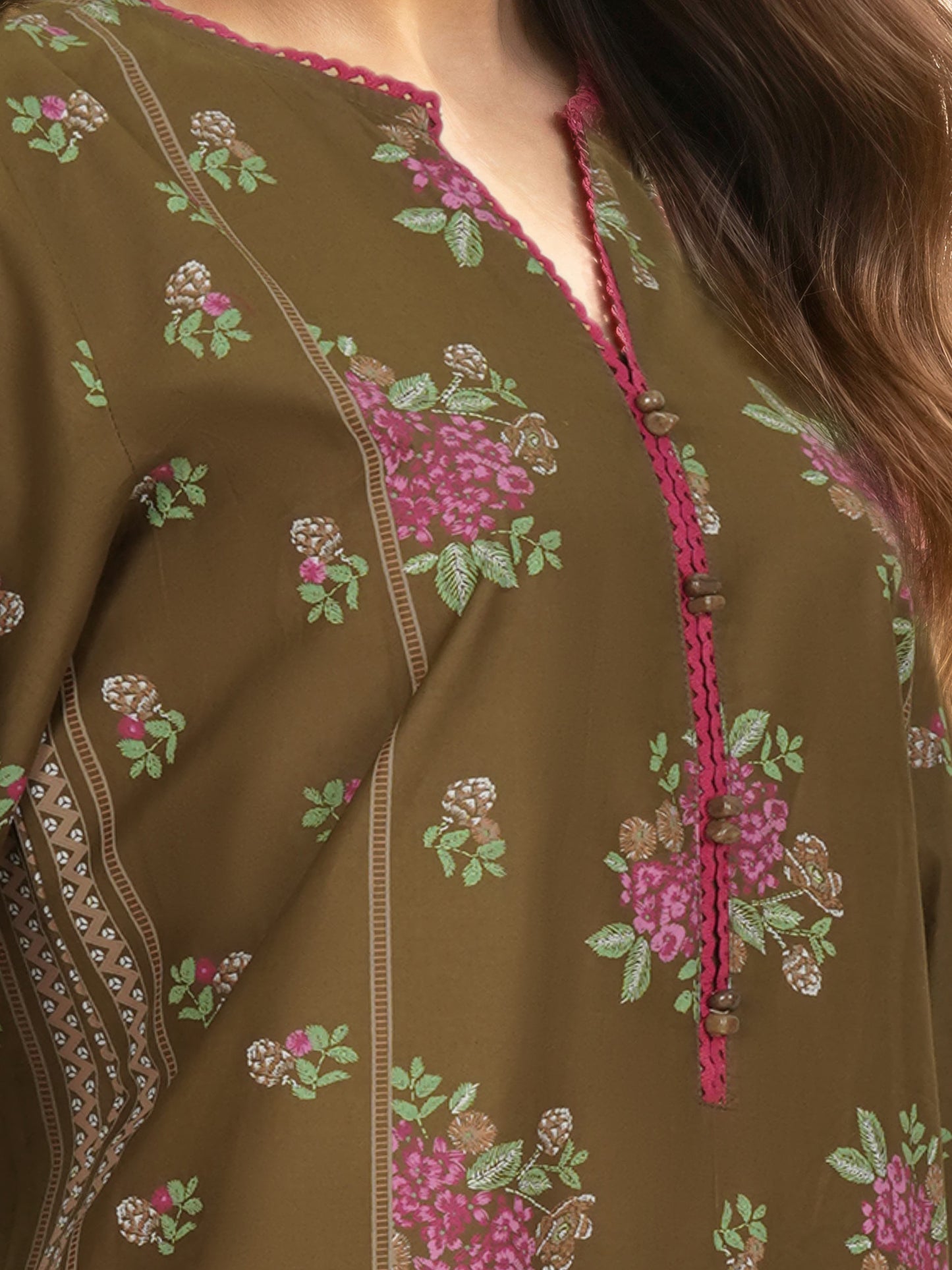 2 Piece Lawn Suit (Unstitched)