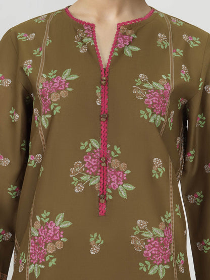2 Piece Lawn Suit (Unstitched)