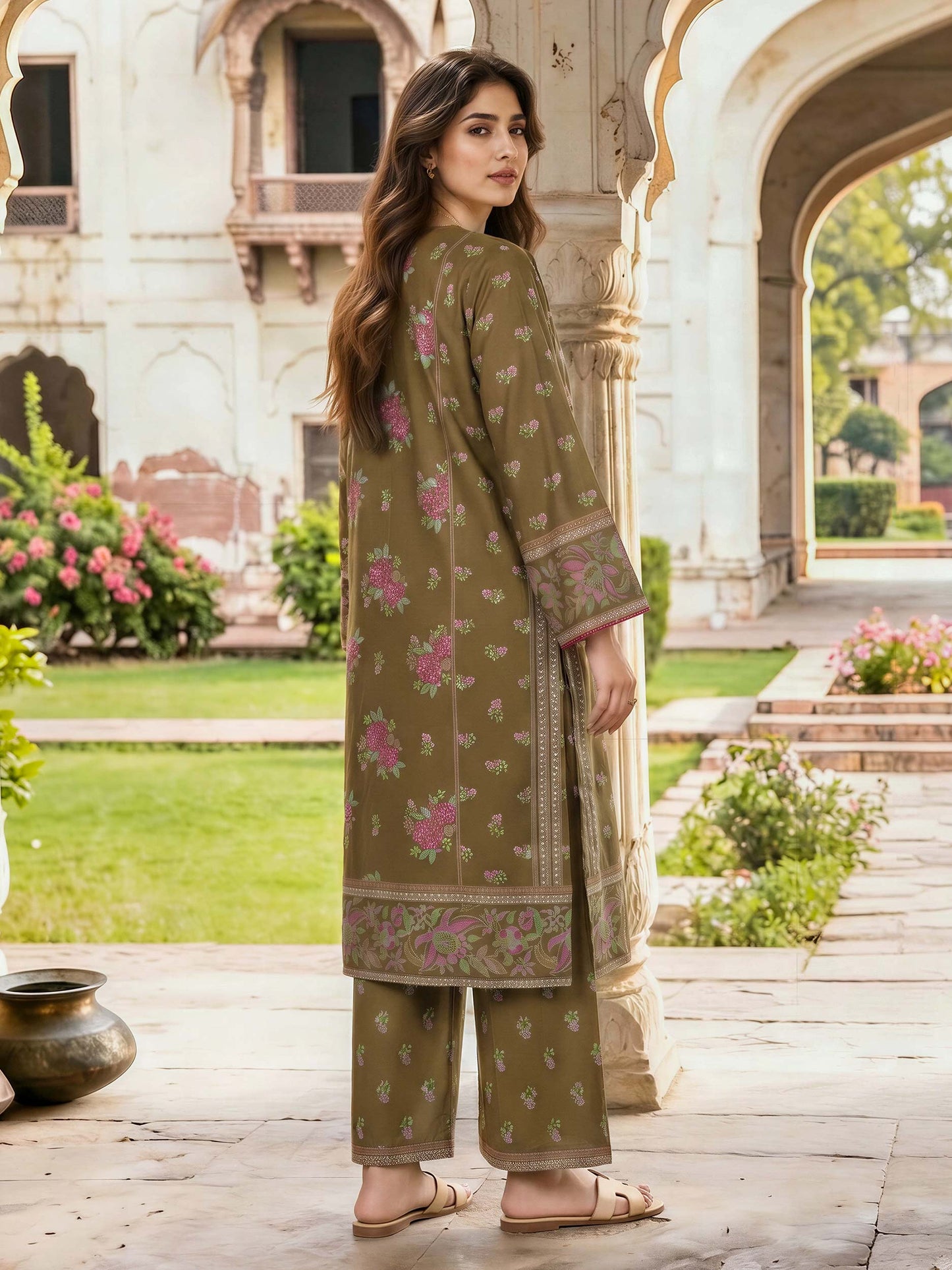2 Piece Lawn Suit (Unstitched)