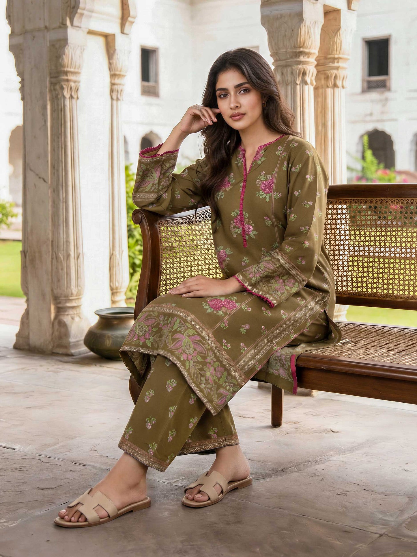 2 Piece Lawn Suit (Unstitched)