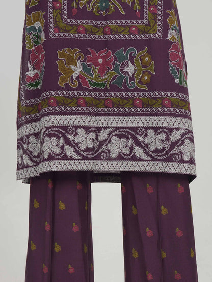 3 Piece Lawn Suit- Printed (Unstitched)