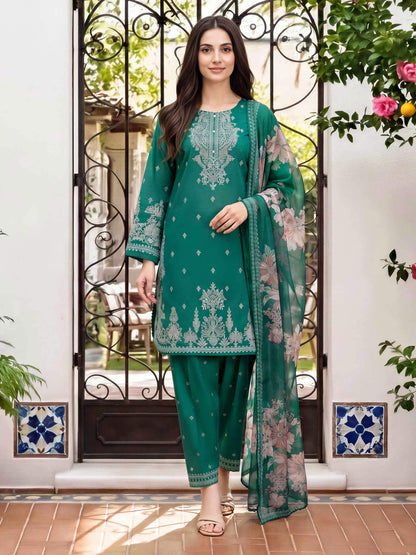3 Piece Lawn Suit (Unstitched)
