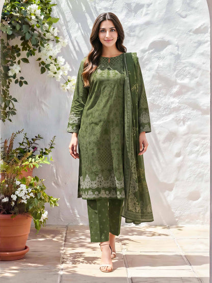 3 Piece Lawn Suit (Unstitched)