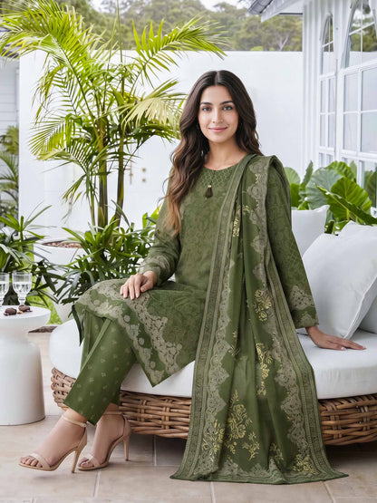 3 Piece Lawn Suit (Unstitched)