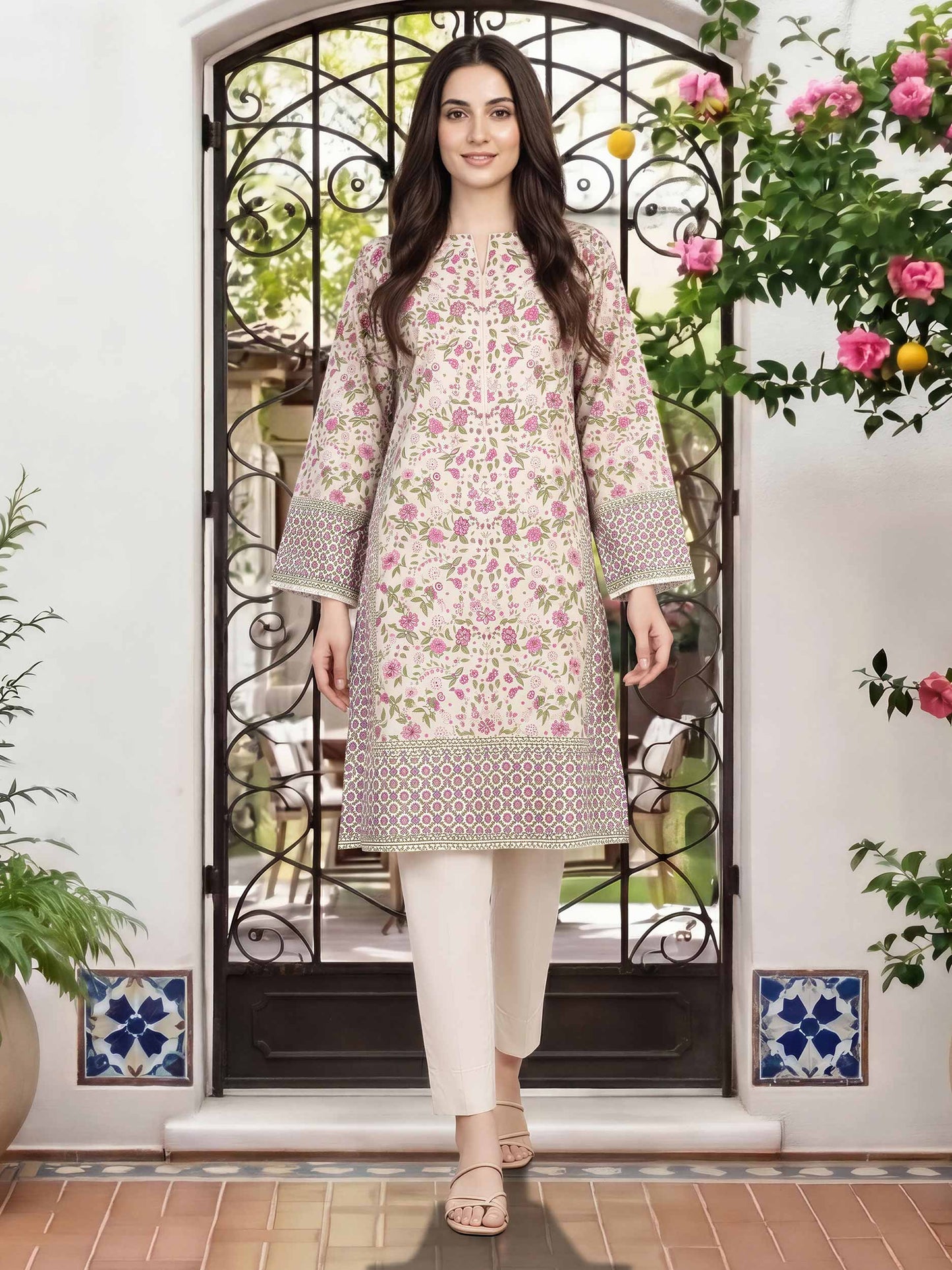 Lawn Shirt (Unstitched)