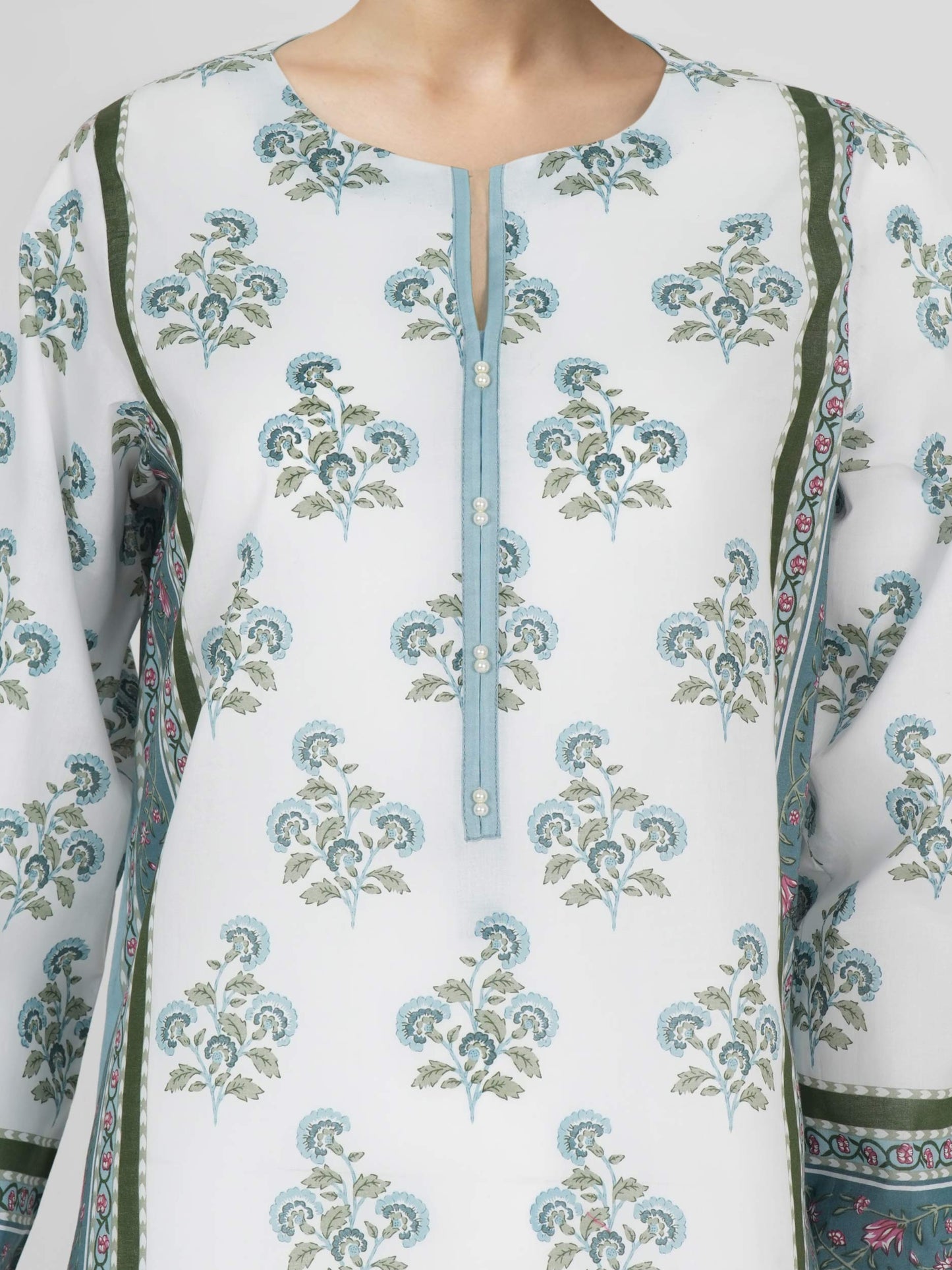 2 Piece Lawn Suit (Unstitched)