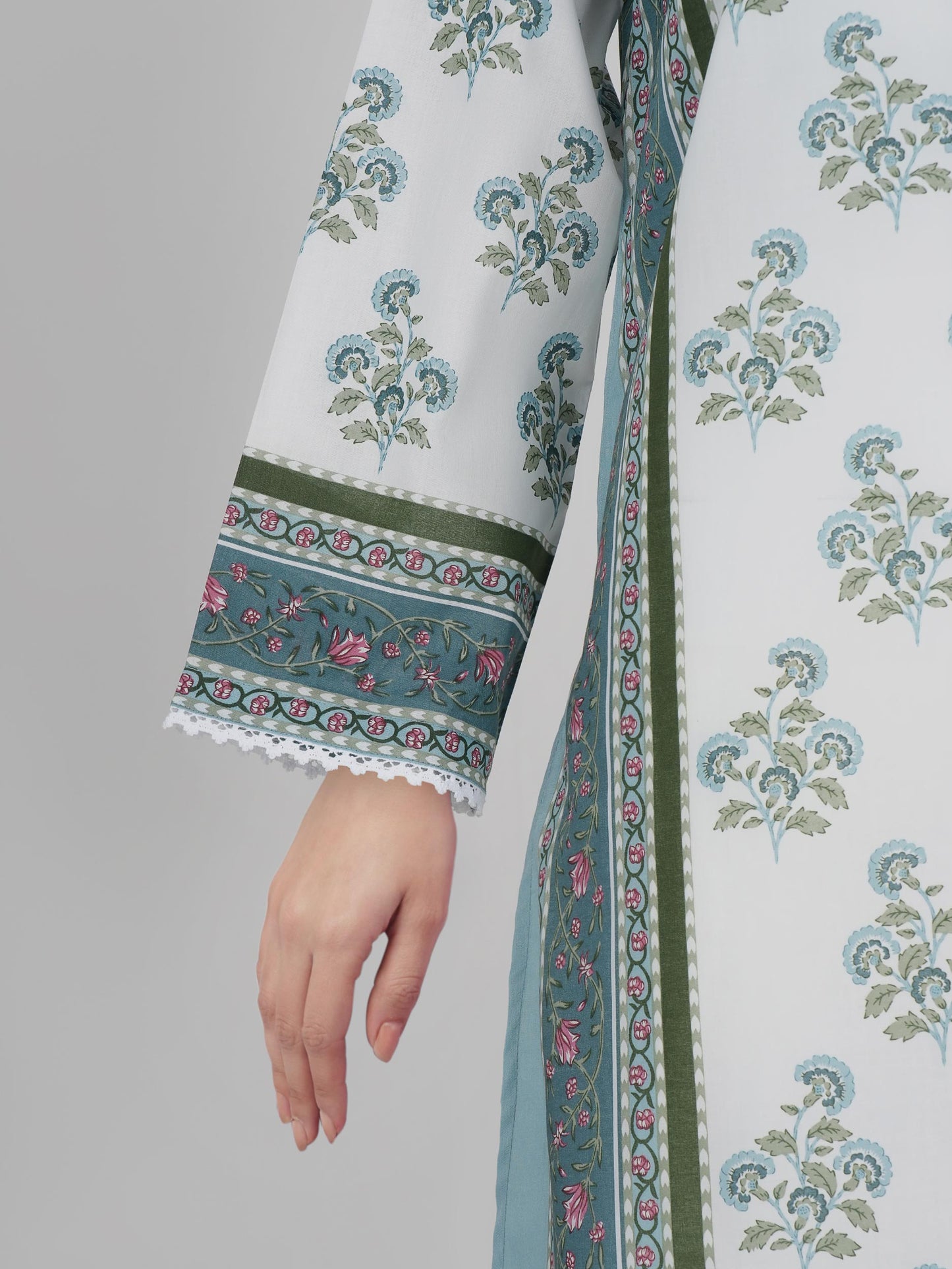 2 Piece Lawn Suit (Unstitched)