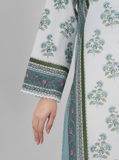2 Piece Lawn Suit (Unstitched)