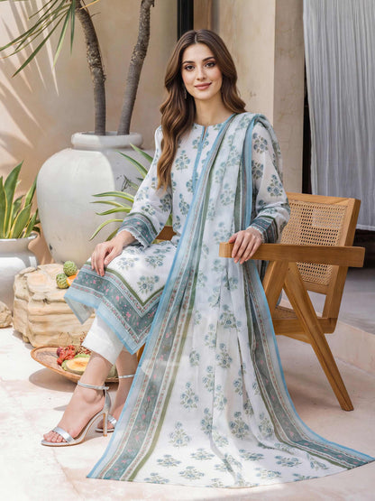 2 Piece Lawn Suit (Unstitched)