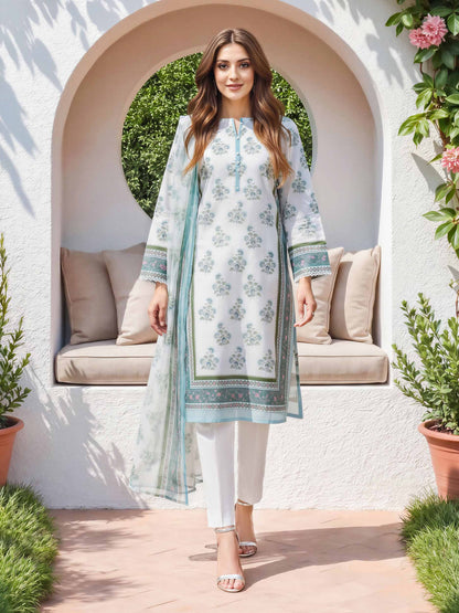 2 Piece Lawn Suit (Unstitched)
