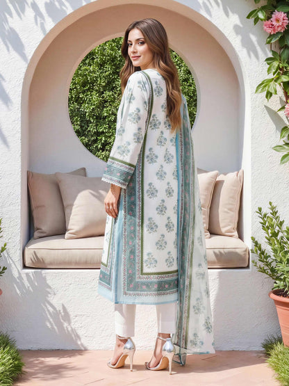 2 Piece Lawn Suit (Unstitched)