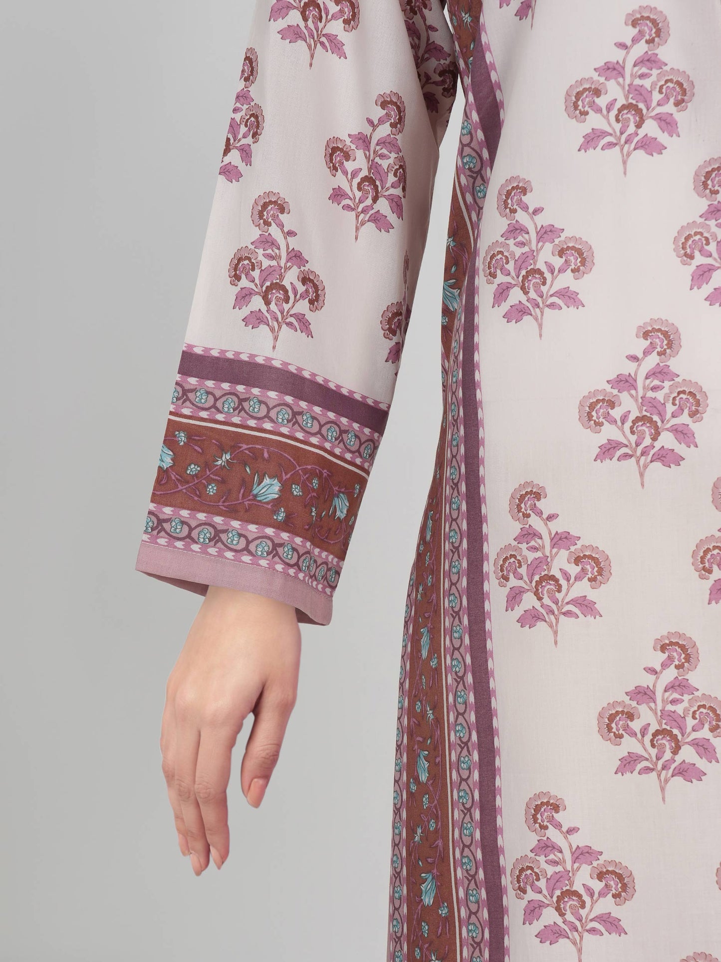 2 Piece Lawn Suit (Unstitched)