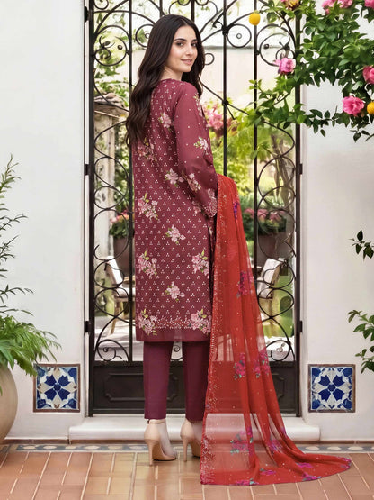 3 Piece Lawn Suit (Unstitched)