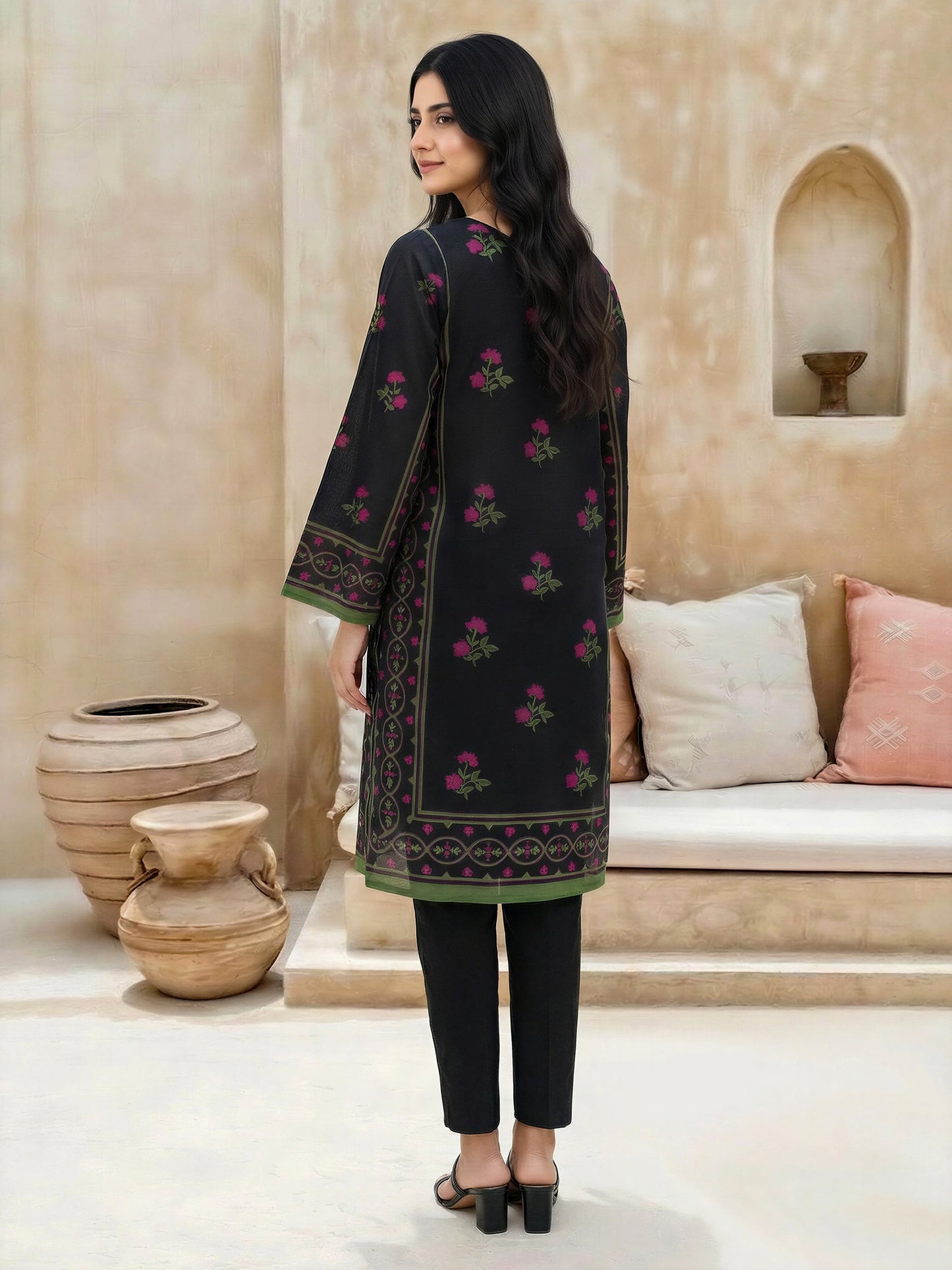 Lawn Slub Shirt (Unstitched)