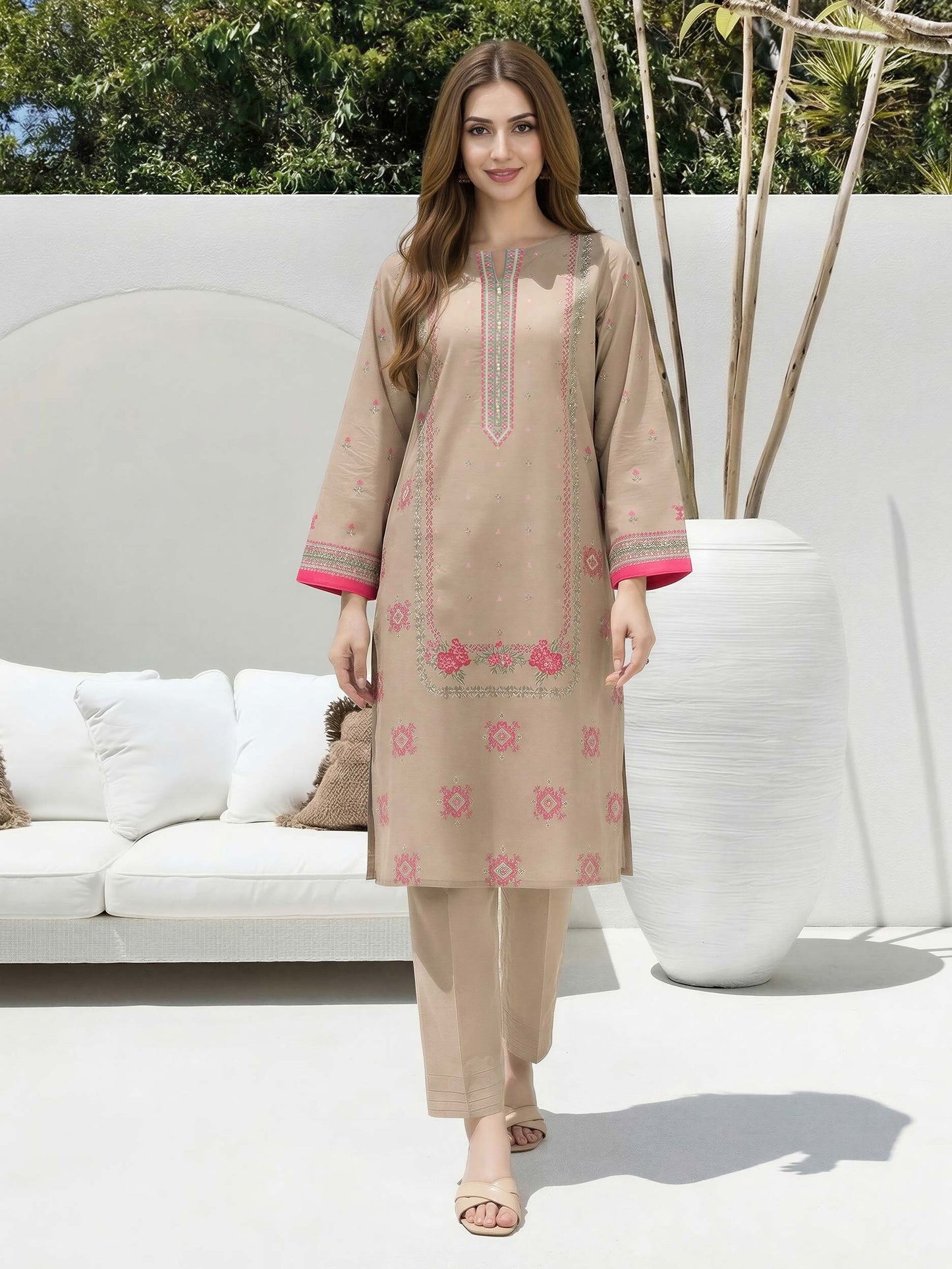 Lawn Shirt (Unstitched)