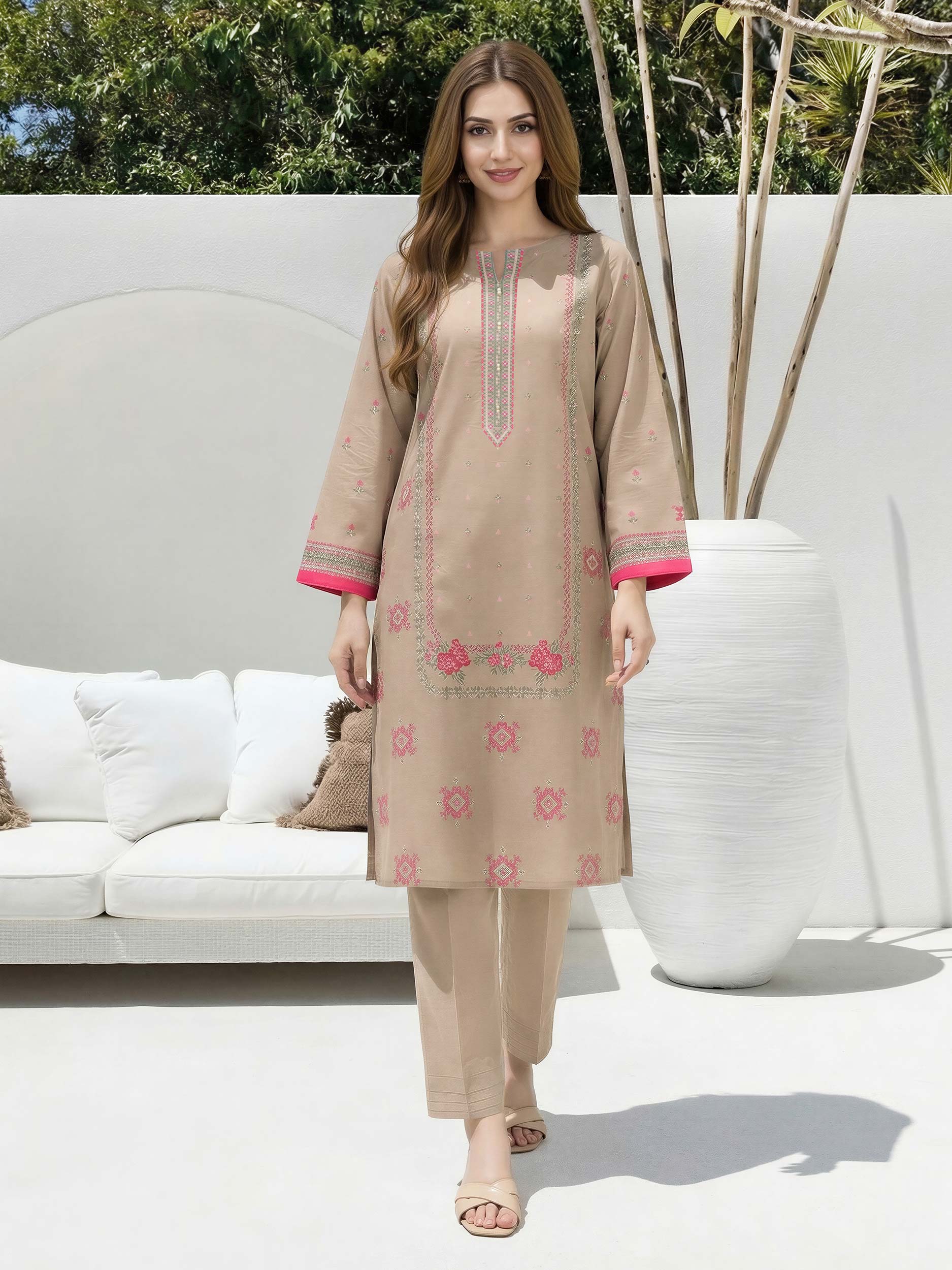 Lawn Shirt (Unstitched)
