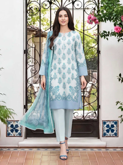 2 Piece Lawn Suit (Unstitched)