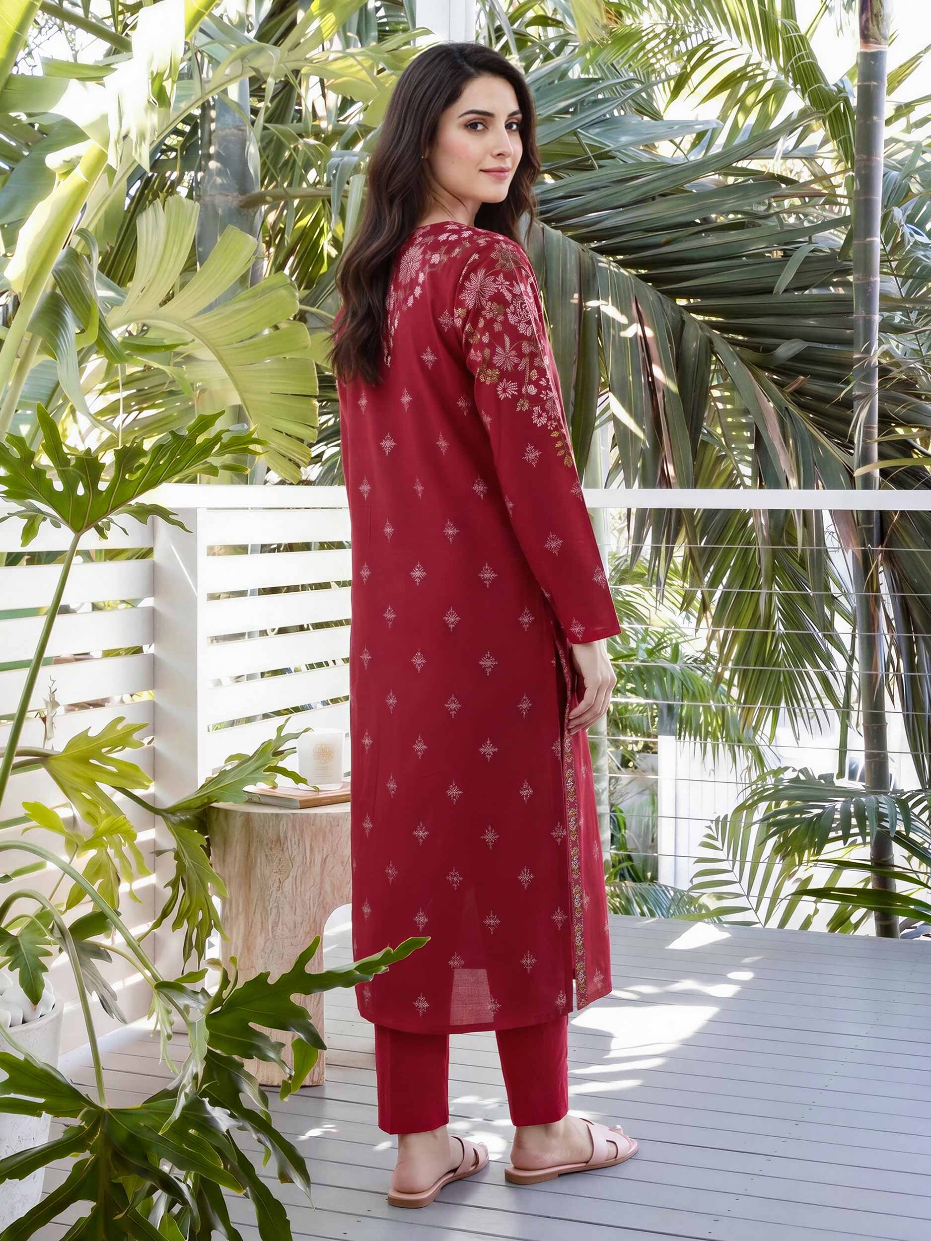 2 Piece Lawn Suit (Unstitched)