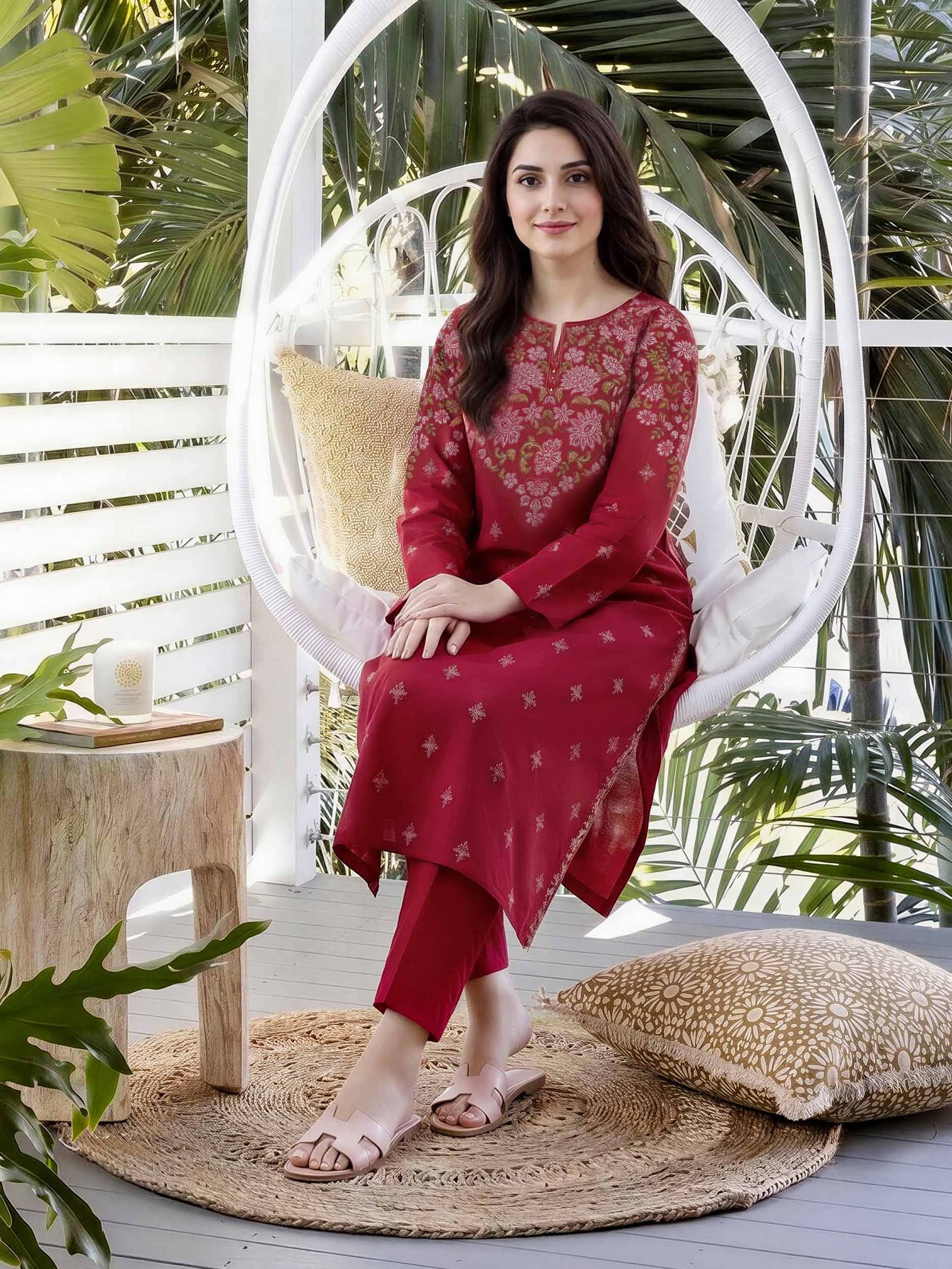 2 Piece Lawn Suit (Unstitched)