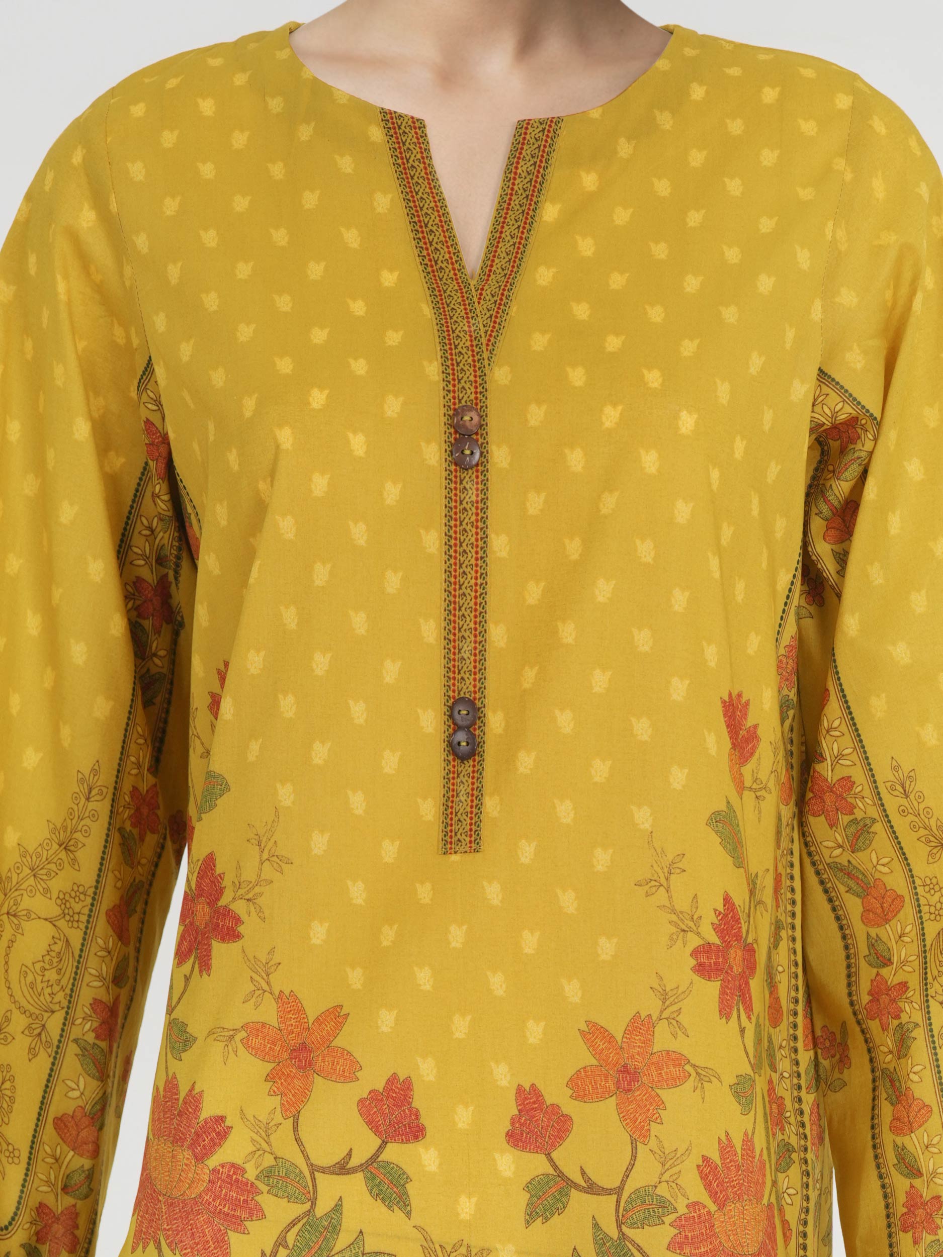 3 Piece Lawn Suit (Unstitched)